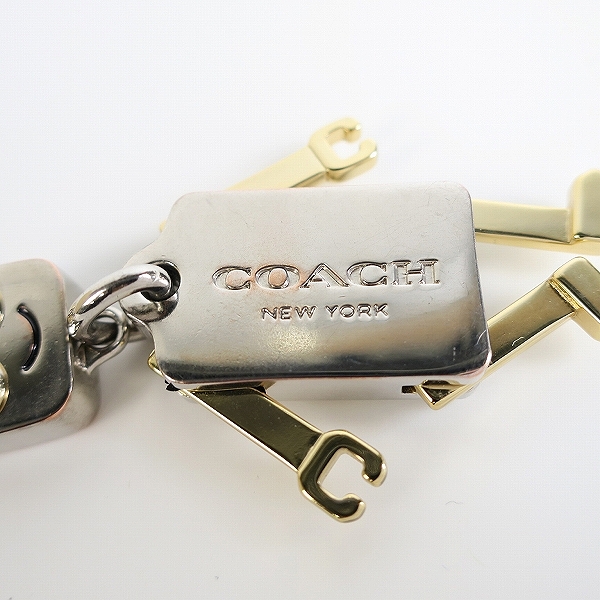 実際に弊社で買取させて頂いたCOACH/コーチ キーホルダー ロボット型 の画像 7枚目