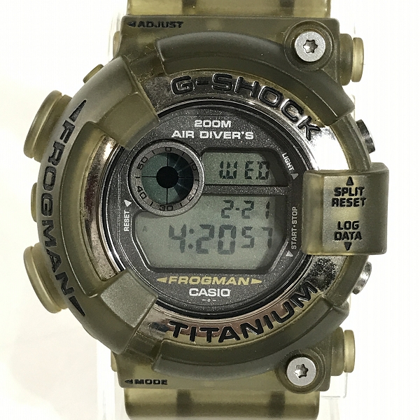 実際に弊社で買取させて頂いたG-SHOCK/G-ショック FROGMAN/フロッグマン '99 Master of G DW-8200MSU-8T