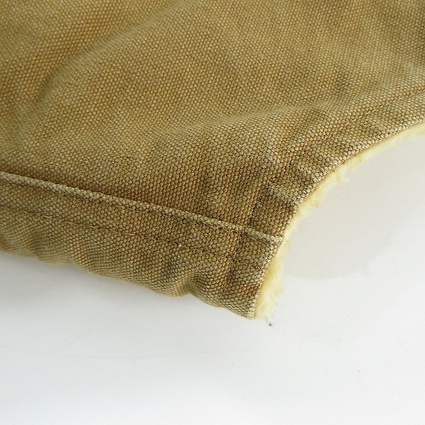 実際に弊社で買取させて頂いたCarhartt/カーハート ダック地 ボア ワークベスト Lの画像 7枚目