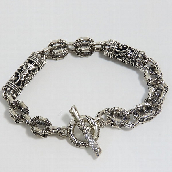 実際に弊社で買取させて頂いたBloody Mary/ブラッディマリー 仏光万華鏡 Buddhist Lamp Bracelet ブッディストランプブレスレットの画像 3枚目