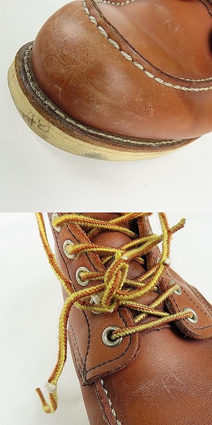 実際に弊社で買取させて頂いたRED WING/レッドウィング アイリッシュセッターモックトゥブーツ 9106/10Dの画像 8枚目