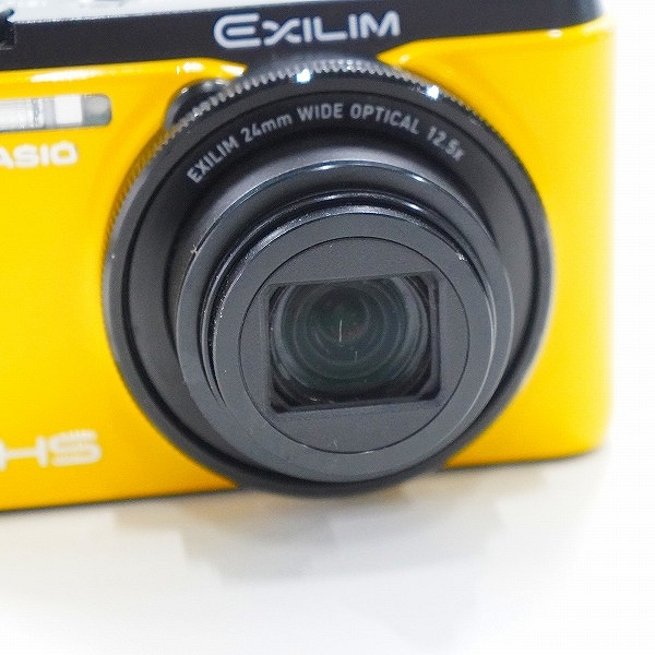 実際に弊社で買取させて頂いたCASIO/カシオ EXILIM EX-ZR1100 イエロー コンパクトデジタルカメラ 簡易動作確認済みの画像 2枚目