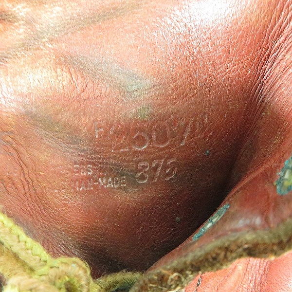 実際に弊社で買取させて頂いたRED WING/レッドウィング 半円犬タグ アイリッシュセッター ブーツ 875/8.5Eの画像 5枚目