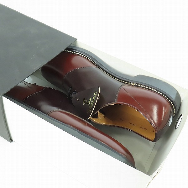 実際に弊社で買取させて頂いた【未使用】REGAL/リーガル ストレートチップ レザーシューズ/ビジネスシューズ 7521 2051/26の画像 6枚目