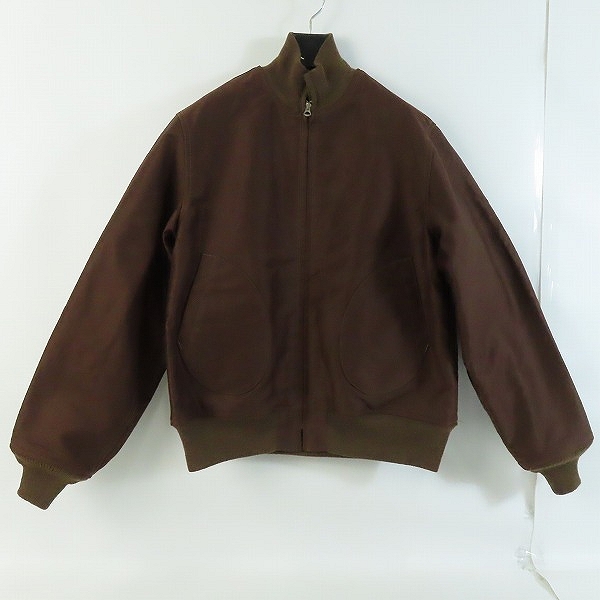 実際に弊社で買取させて頂いた【未使用】BUZZ RICKSON'S/バズリクソンズ JACKET DECK ZIP デッキジャケット ブラウン BR15152 /40