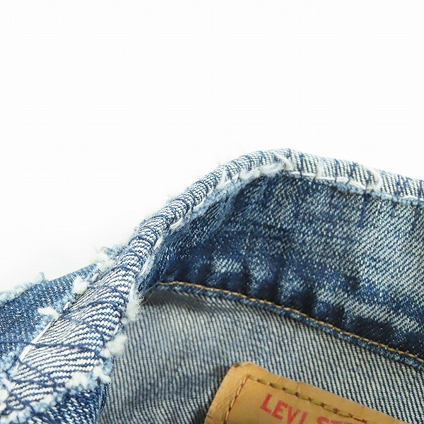 実際に弊社で買取させて頂いたLevi's/リーバイス ビンテージ 70505 4th デニムジャケット ビックE/40の画像 6枚目