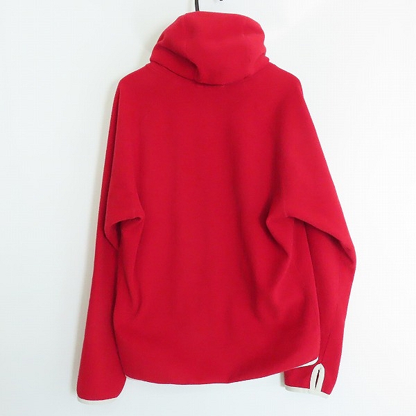 実際に弊社で買取させて頂いたCCP/シーシーピー 初代フリースフルフェイスパーカー レッド LT-AA16/Mの画像 1枚目