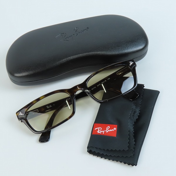 実際に弊社で買取させて頂いたRay-Ban/レイバン メガネフレーム/アイウェア RB5017A 2012の画像 9枚目
