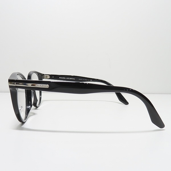 実際に弊社で買取させて頂いた(3)PRADA JOURNAL/プラダ ジャーナル メガネフレーム アイウェア VPR07T-F ブラックの画像 2枚目