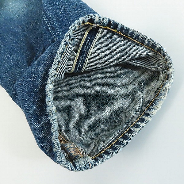 実際に弊社で買取させて頂いたEVISU/エヴィス Lot.2005 RING デニムパンツ/34×35の画像 6枚目