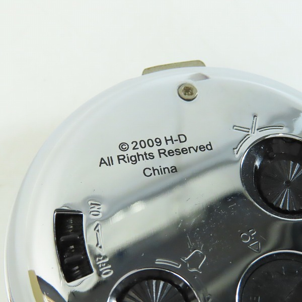 実際に弊社で買取させて頂いた【ジャンク】Harley-Davidson/ハーレーダビッドソン SKULL TRAVEL ALARM 目覚まし 時計 の画像 4枚目