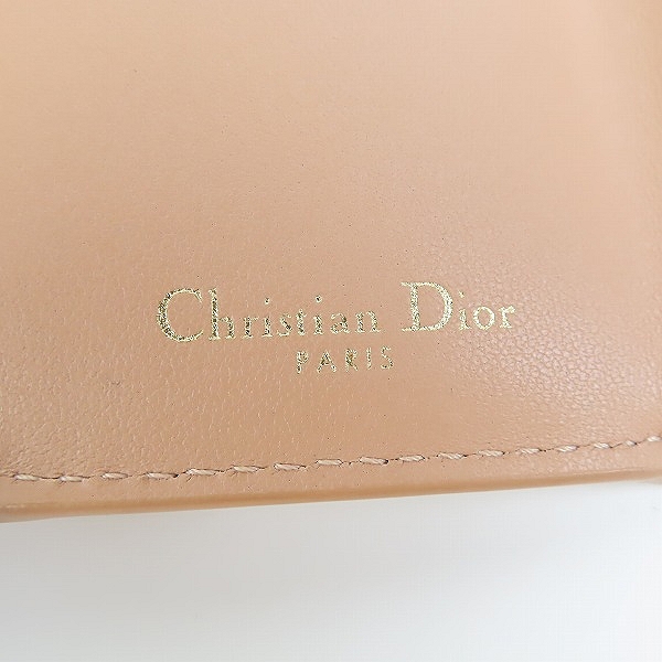 実際に弊社で買取させて頂いたDior/ディオール 三つ折り財布 レザーの画像 6枚目