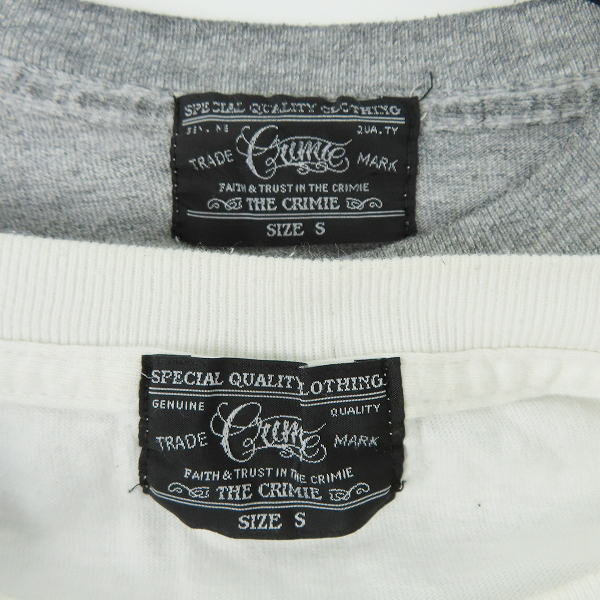 実際に弊社で買取させて頂いたBWL×THE CRIMIE/ビルウォールレザー×クライミー 半袖Tシャツ スカル 2点セットの画像 2枚目