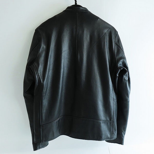 実際に弊社で買取させて頂いたBEAMS HEART/ビームス ハート シープレザー ジャケット 42-18-0258-202/XLの画像 1枚目