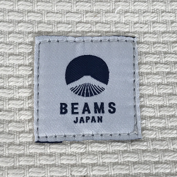 実際に弊社で買取させて頂いた【未使用】BEAMS/ビームス 三河木綿 一本背負い バッグ 56-61-0147-689-05-88の画像 4枚目