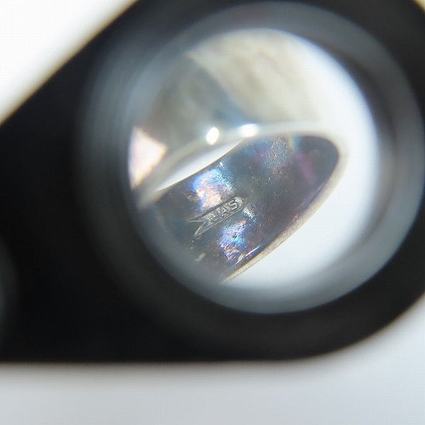 実際に弊社で買取させて頂いたCRAZY PIG/クレイジーピッグ ヘビー フレアーデリス フラットトップ リング/指輪 16号の画像 7枚目