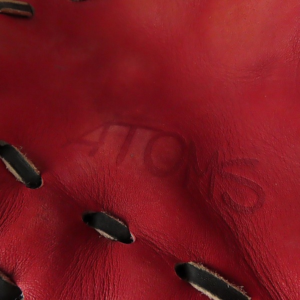 実際に弊社で買取させて頂いた【サンプル品】ATOMS/アトモス ERM Wrist 軟式 内野手 右投げ用 グローブの画像 3枚目