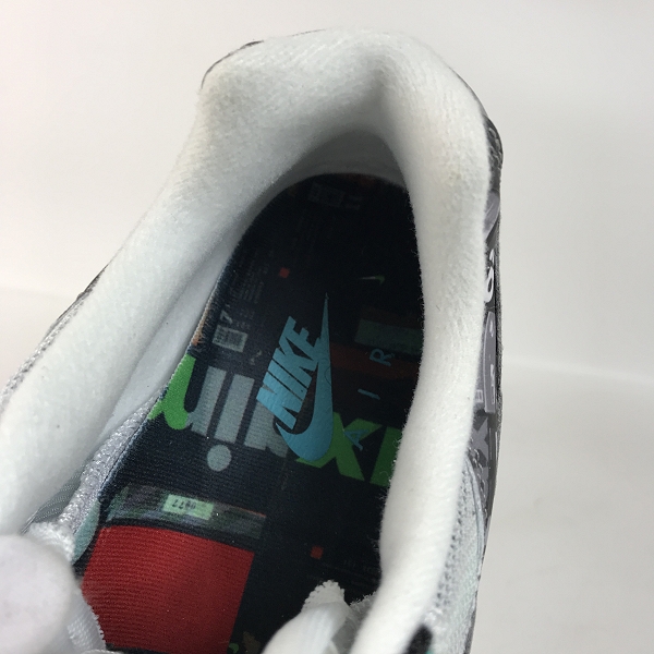 実際に弊社で買取させて頂いたNIKE×atmos/ナイキ×アトモス AIR MAX 95 PRNT/エアマックス95 WE LOVE NIKE AQ0925-001/27の画像 4枚目