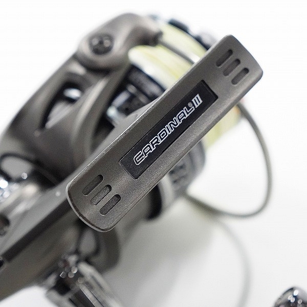 実際に弊社で買取させて頂いたAbuGarcia/アブガルシア CARDINAL III STX 3000SH カーディナル スピニングリール 替えスプール/袋/箱付きの画像 8枚目