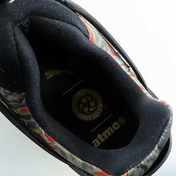 実際に弊社で買取させて頂いたPUMA×DISC BLAZE× T T T×ATMOS/プーマ ×ディスクブレイズ×TTT×アトモス ローカットスニーカー 393828-01/27.5の画像 4枚目