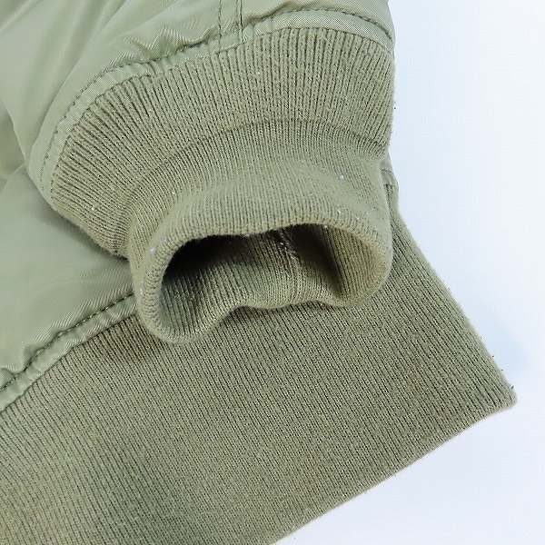 実際に弊社で買取させて頂いたcanterbury/カンタベリー MA-1 フライト ジャケット Lの画像 8枚目