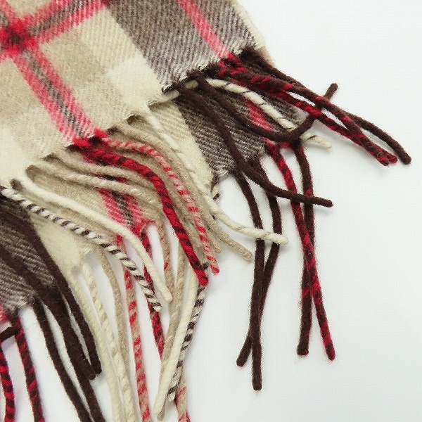 実際に弊社で買取させて頂いたMACKINTOSH PHILOSOPHY/マッキントッシュ フィロソフィー チェックマフラーの画像 3枚目