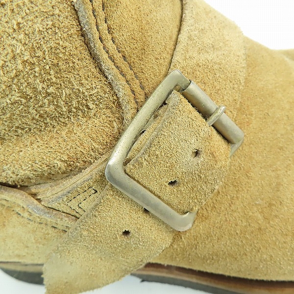 実際に弊社で買取させて頂いたRED WING/レッドウィング スエード エンジニアブーツ 8268 PT91/8.5の画像 7枚目