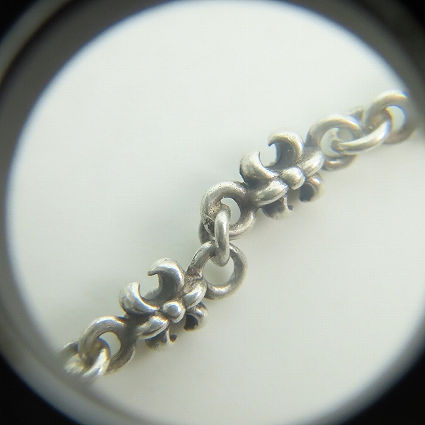 実際に弊社で買取させて頂いたJustin Davis/ジャスティンデイビス Tiny FDL Chain/タイニーFDL ネックレスチェーン SNJ102の画像 4枚目