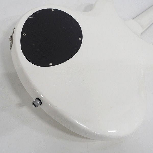 実際に弊社で買取させて頂いた★VOX/ヴォックス SDC-22 WH ダブルカッタウェイ  エレキギター ソフトケース付の画像 7枚目