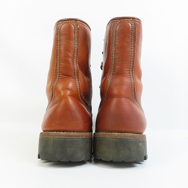 実際に弊社で買取させて頂いたRED WING/レッドウィング ヴィンテージ/ビンテージ 四角犬タグ ブーツ/9EEの画像 1枚目