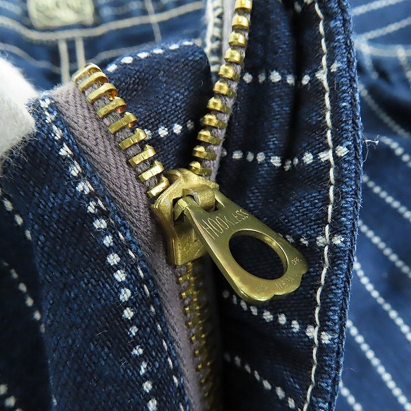 実際に弊社で買取させて頂いた(1)SUGAR CANE/シュガーケーン ストライプ柄 ショートパンツ SC51054A/36の画像 6枚目