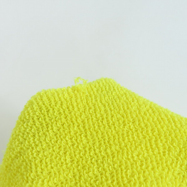 実際に弊社で買取させて頂いたBack Channel/バックチャンネル スウェット センターアーチロゴ イエロー Lの画像 8枚目