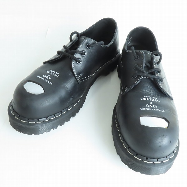 実際に弊社で買取させて頂いたDr.Martens/ドクターマーチン STEEL TOE BEX PACK OVERDRIVE 3ホール レザーシューズ 1461 ST/UK10