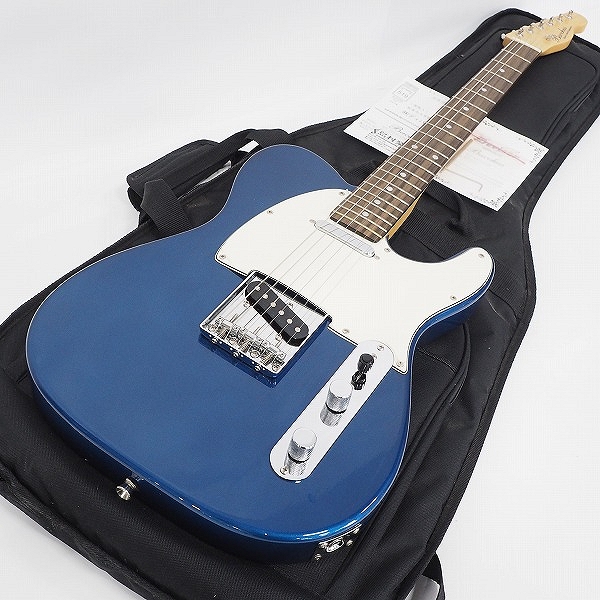 実際に弊社で買取させて頂いた★【難有り】Bacchus/バッカス BTL-650/R DLPB テレキャスターType エレキギター ギグケース付