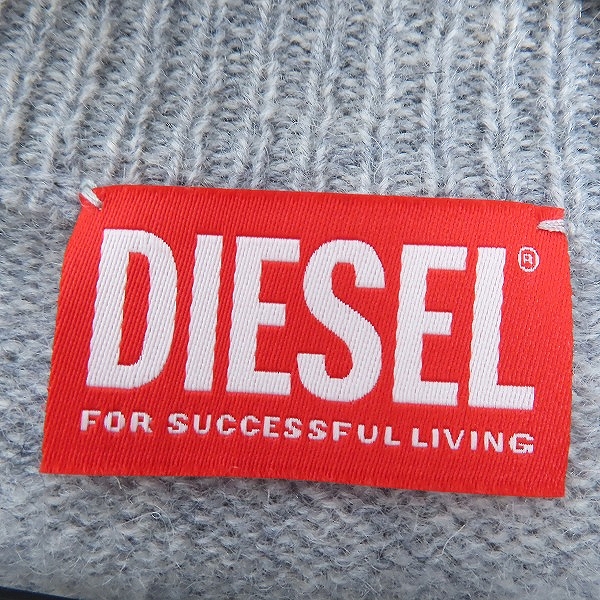 実際に弊社で買取させて頂いたDIESEL/ディーセル 23AW ルーズフィットカーディガン ヴィンテージ加工/Mの画像 2枚目