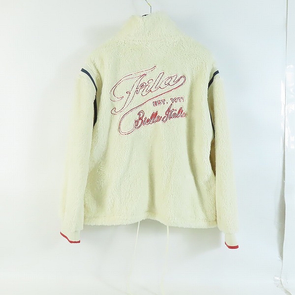 実際に弊社で買取させて頂いたFILA/フィラ ボア ジャケット FL5644 /Lの画像 1枚目