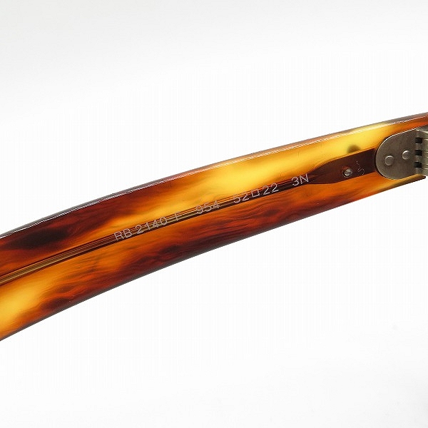 実際に弊社で買取させて頂いたRay-Ban/レイバン WAYFARER/ウェイファーラー サングラス/アイウェア RB2140-F 954の画像 6枚目