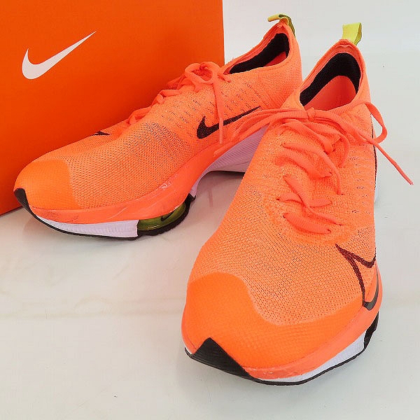 実際に弊社で買取させて頂いたNIKE/ナイキ AIR ZOOM TEMPO NEXT % FK エアズーム テンポ ネクスト％ フライニット CI9923-800/27の画像 0枚目