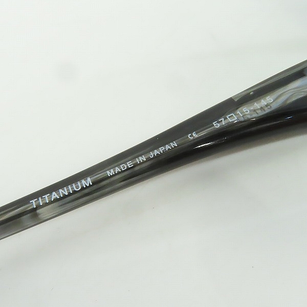 実際に弊社で買取させて頂いたSAMURAI SHO/サムライ翔 メガネフレーム/アイウェア SS-T20 #1の画像 7枚目