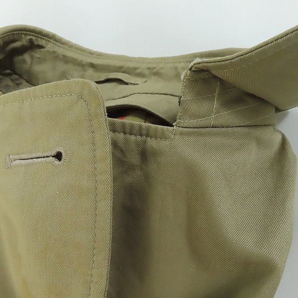 実際に弊社で買取させて頂いた【難有り】Burberrys/バーバリーズ ステンカラーコート/14の画像 4枚目