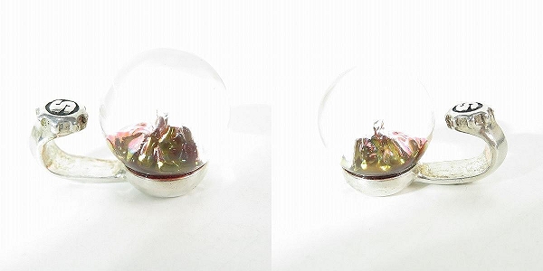 実際に弊社で買取させて頂いた【ギャラ付き】STARLINGEAR/スターリンギア テング マーブルペンダントの画像 4枚目