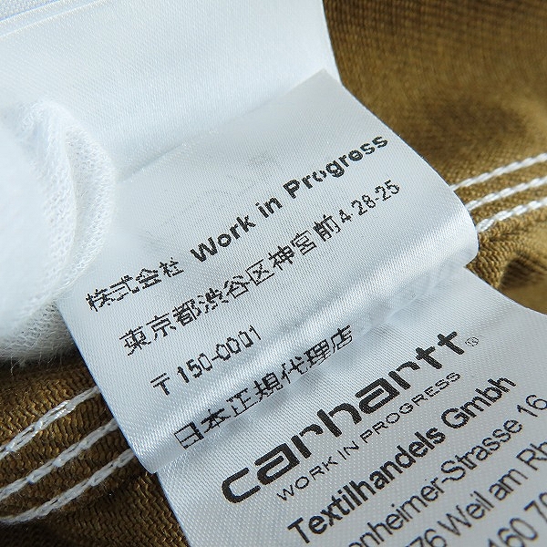 実際に弊社で買取させて頂いたCarhartt/カーハート  ワークシャツジャケット/Mの画像 4枚目
