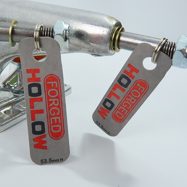 実際に弊社で買取させて頂いた(4)【未使用】INDEPENDENT/インディペンデント 144 STAGE 11 FORGED HOLLOW SILVER スケートボード トラックの画像 5枚目