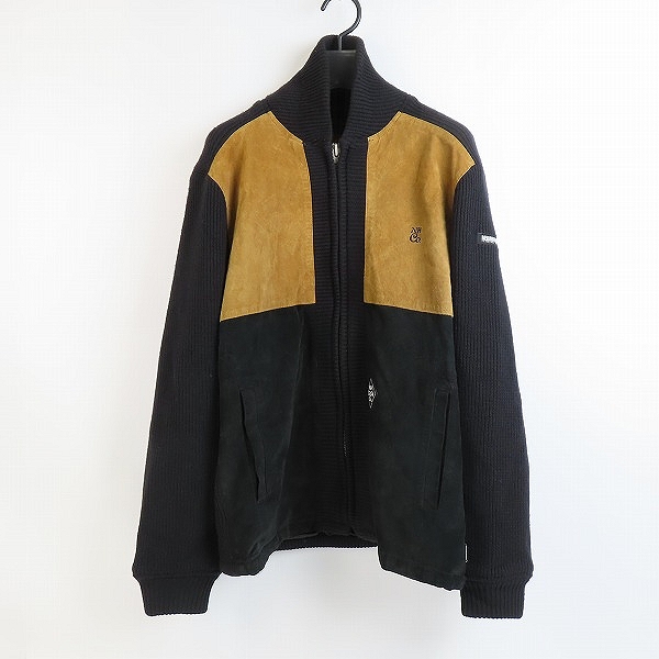 実際に弊社で買取させて頂いたNEIGHBORHOOD/ネイバーフッド 豚革スウェード ニットブルゾンジャケット/092NWMDH-JKM04/L