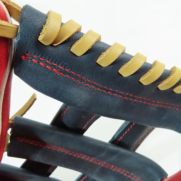 実際に弊社で買取させて頂いたRawlings/ローリングス ハイパーテック GR1HTCN55W 軟式/オールラウンド用 野球グローブの画像 7枚目