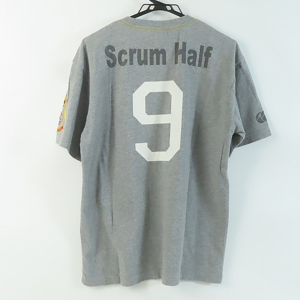 実際に弊社で買取させて頂いたCANTERBURY/カンタベリー ロゴ刺繍 半袖Tシャツ/Lの画像 1枚目