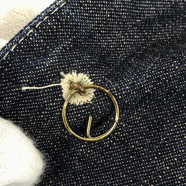 実際に弊社で買取させて頂いたTENDERLOIN/テンダーロイン チェンジボタン デニム ジャケット/カバーオール Sの画像 4枚目