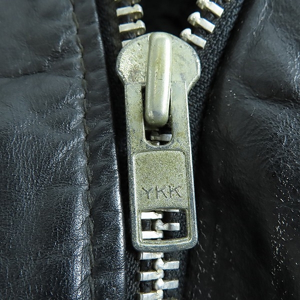 実際に弊社で買取させて頂いたSchott/ショット USA製 A-2 ボアライナー付き レザー フライトジャケット40の画像 5枚目