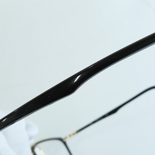 実際に弊社で買取させて頂いた999.9/フォーナインズ M-100 シリーズ SUMMARY フルリム メガネフレーム アイウェア/眼鏡 M-100の画像 8枚目