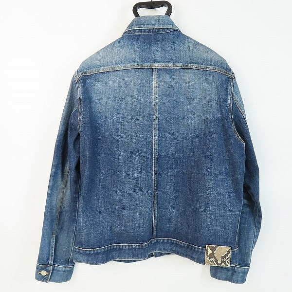 実際に弊社で買取させて頂いたuniform experiment/ユニフォームエクスペリメント 22SS DAMAGED DENIM JACKET UE-220032 2の画像 1枚目